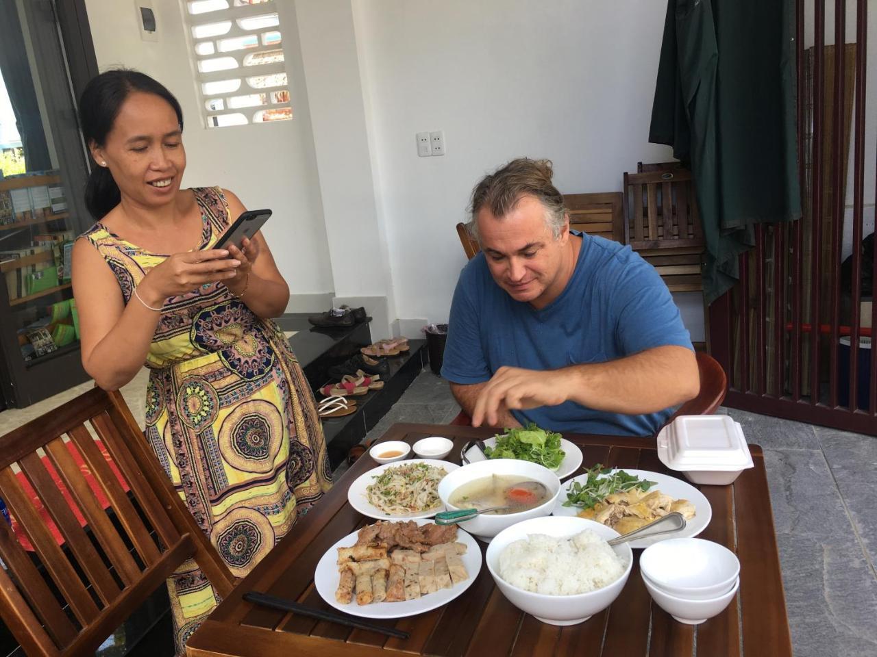 An Bang Scent Beach Homestay Hoi An Exteriör bild